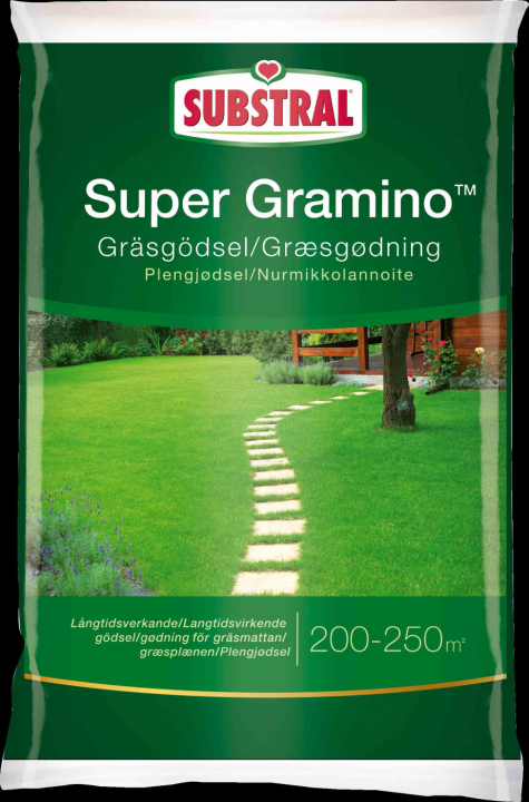Substral Gräsmattegödsel Super Gramino 6.5kg i gruppen Trädgård / Fröer & gödsel / Odling hos Entreprenadbutiken (41914)