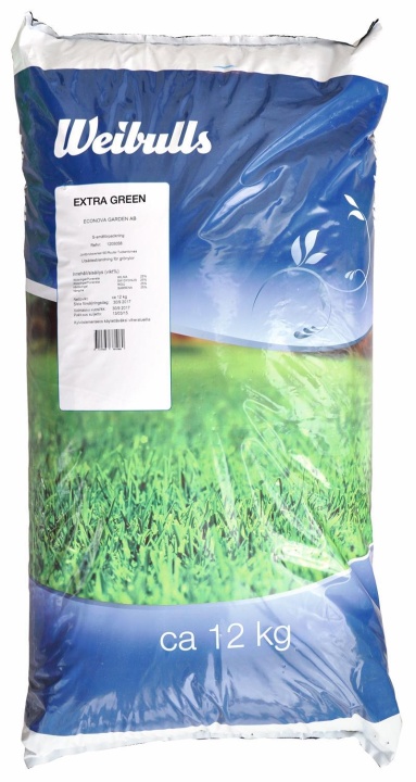 Gräsfrö Weibulls Extra Green 12kg i gruppen Trädgård / Fröer & gödsel hos Entreprenadbutiken (838103)