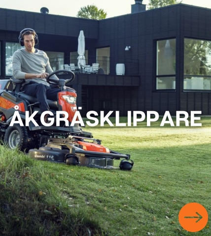 Åkgräsklippare från Husqvarna, Rider & Trädgårdstraktorer