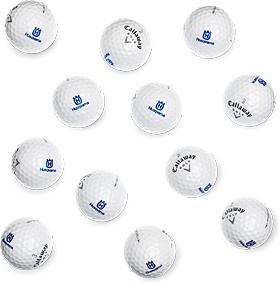 Golfbollar Callaway Warbird, logo Husqvarna i gruppen Skog / Röjsågar / Skyddsutrustning / Kläder (DOLD) / arbetskläder / Accessoarer hos Entreprenadbutiken (1016919-89)