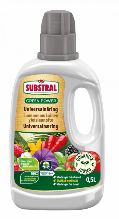 Substral Organisk Universalnäring 500ml i gruppen Trädgård / Fröer & gödsel / Odling hos Entreprenadbutiken (41953)