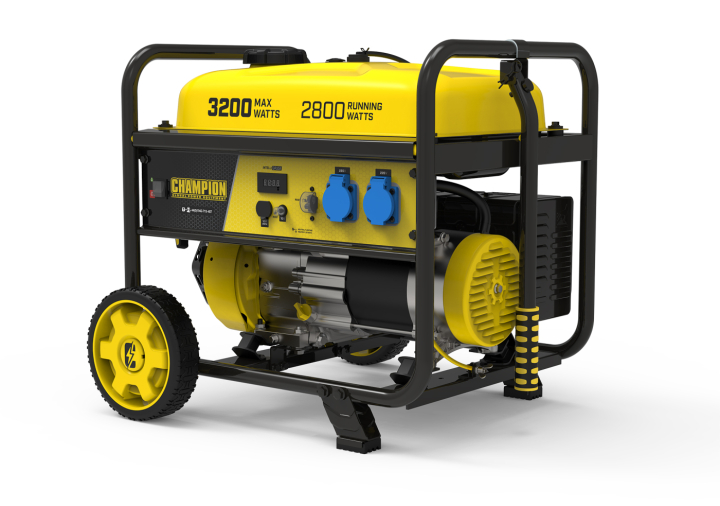 Champion 3200 Watt Bensinelverk i gruppen Anläggning / Elverk / Elverk Champion / Elverk hos Entreprenadbutiken (500559-EU-SC)