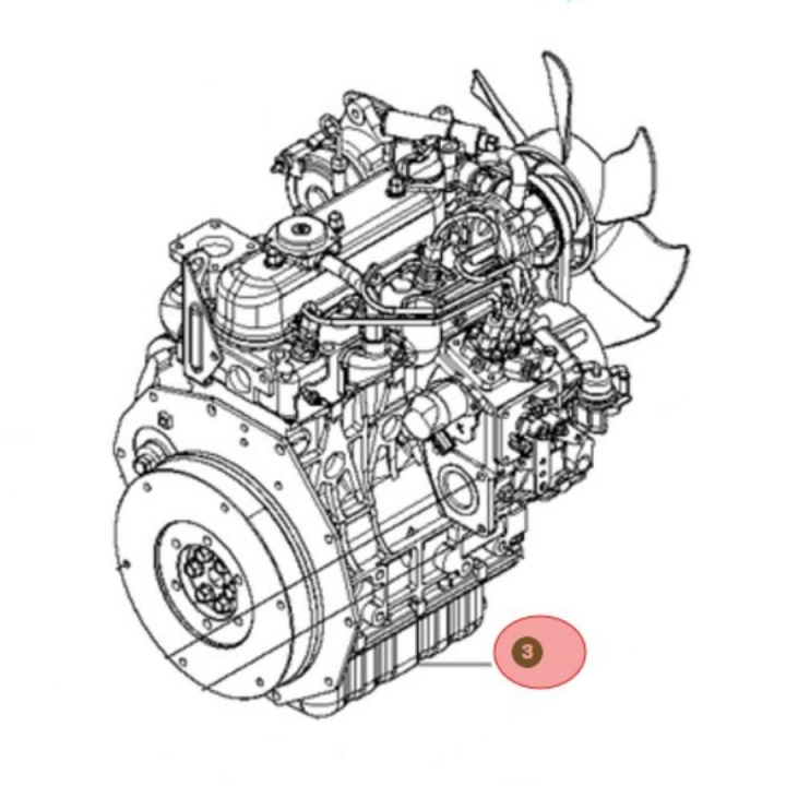 Oljesump D1105 i gruppen  hos Entreprenadbutiken (5010816-01)