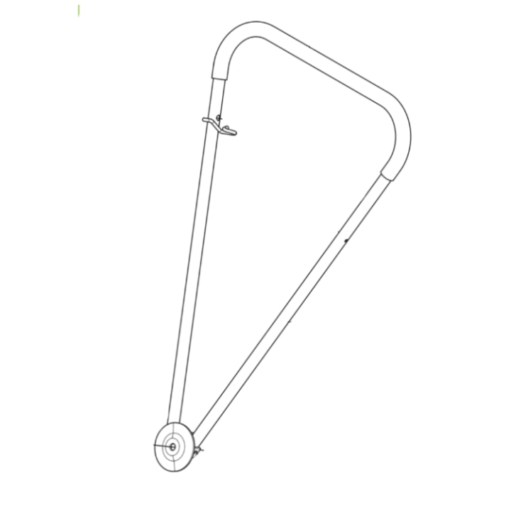 HANDLE ASSY UPPER GREY i gruppen  hos Entreprenadbutiken (5029083-03)