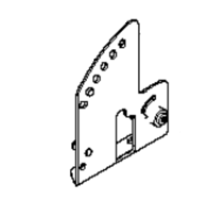 Handle Holder Left With Lock i gruppen  hos Entreprenadbutiken (5032490-02)