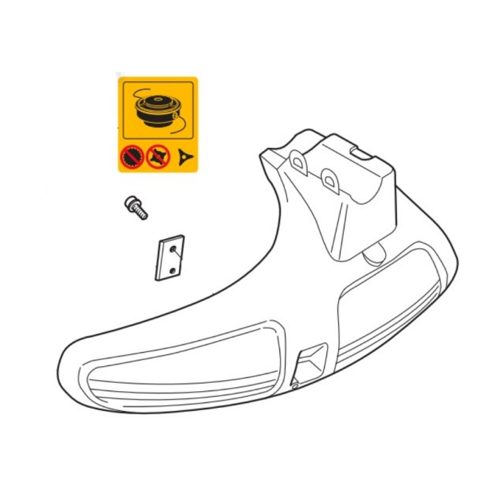 Sprutskydd 5039543-04 i gruppen hos Entreprenadbutiken (5039543-04)