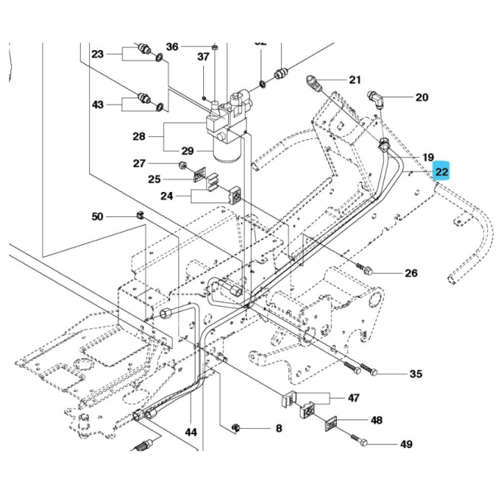 Hydraulrör i gruppen  hos Entreprenadbutiken (5042099-01)
