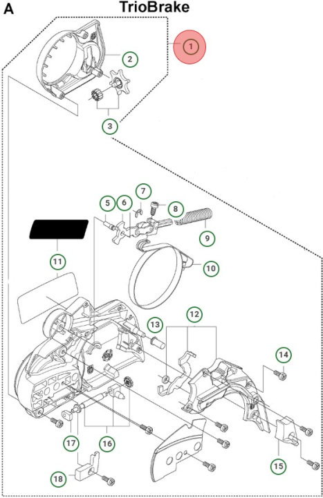 CLUTCH COVER ASSY i gruppen  hos Entreprenadbutiken (5053242-03)