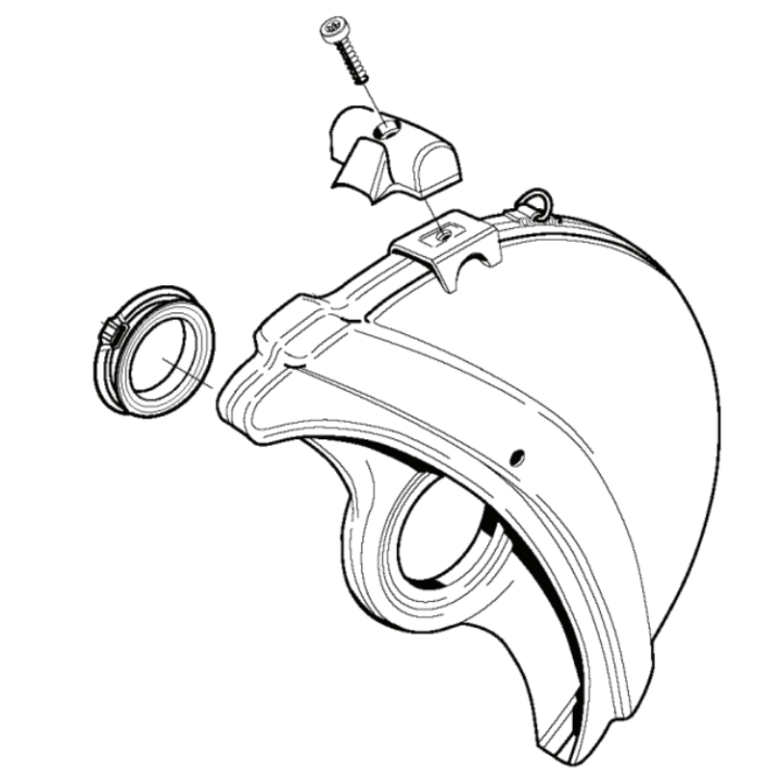 Sprängskydd Kpl Chrome 12 i gruppen  hos Entreprenadbutiken (5063405-01)