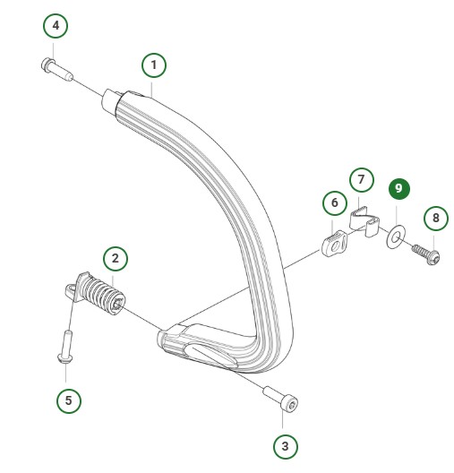 WASHER 0164020508 i gruppen  hos Entreprenadbutiken (5160769-01)