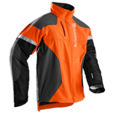 Skogsjacka Husqvarna Technical Arbor (med sågskydd), 46 i gruppen Skog / Röjsågar / Skyddsutrustning / Kläder (DOLD) / Skyddsjackor hos Entreprenadbutiken (5295162-46)
