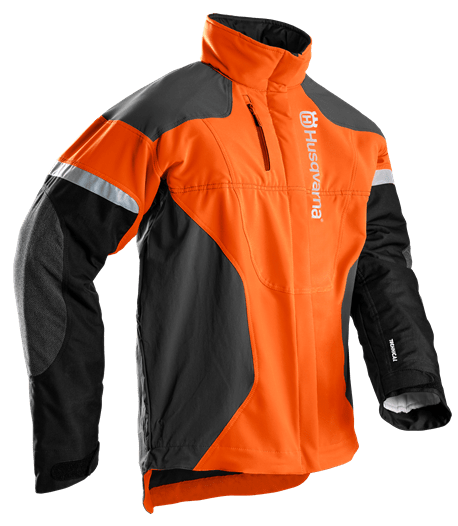 Skogsjacka Husqvarna Technical Arbor (med sågskydd), 54 i gruppen Skog / Röjsågar / Skyddsutrustning / Kläder (DOLD) / Skyddsjackor hos Entreprenadbutiken (5295162-54)