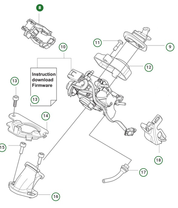 BRACKET CONNECTOR 39CC i gruppen  hos Entreprenadbutiken (5295494-01)