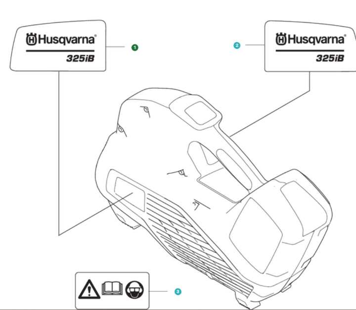 Decal Product Decal Left 325Ib i gruppen  hos Entreprenadbutiken (5296338-01)