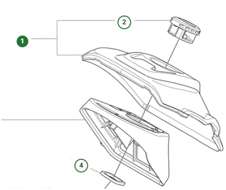 FILTER COVER ASSY TH,39CC i gruppen  hos Entreprenadbutiken (5298251-01)