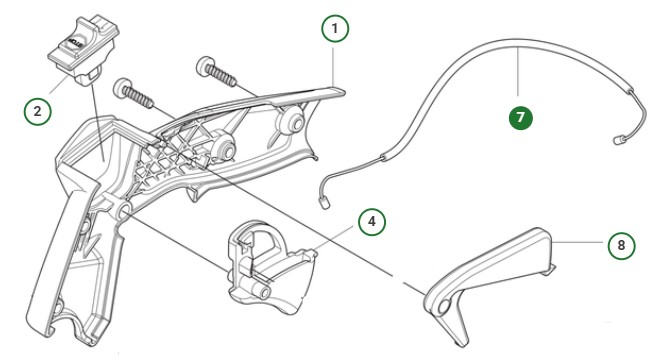 THROTTLE CABLE ASSY TH,39CC i gruppen  hos Entreprenadbutiken (5298352-01)