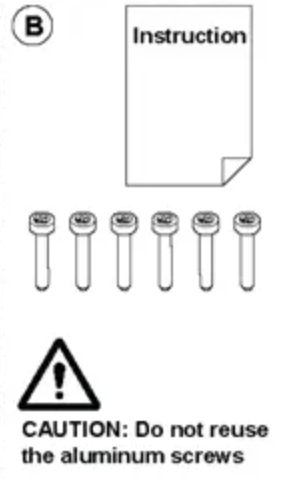 Screw Kit Aluminum 6 Pcs 5298672-01 i gruppen  hos Entreprenadbutiken (5298672-01)