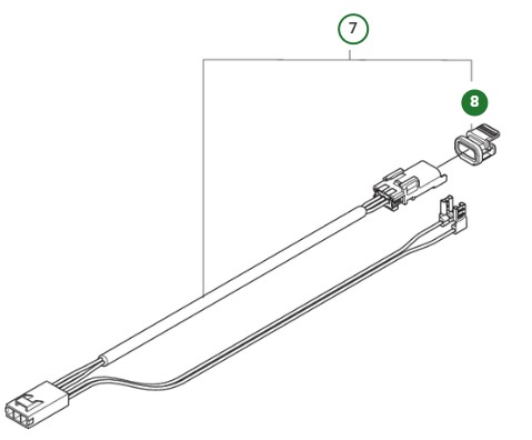 PLUG CONNECTOR i gruppen  hos Entreprenadbutiken (5310676-01)