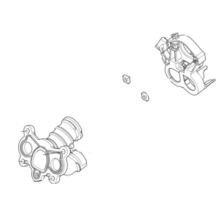 INLET PIPE ASSY RAVEN STANDARD i gruppen  hos Entreprenadbutiken (5311107-01)