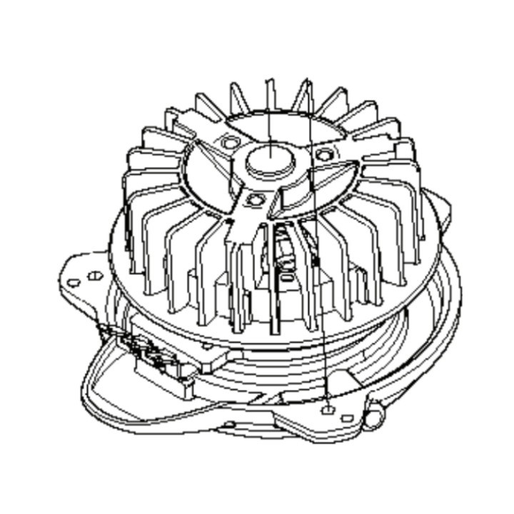 MOTOR ASSY BLDC i gruppen  hos Entreprenadbutiken (5311124-01)