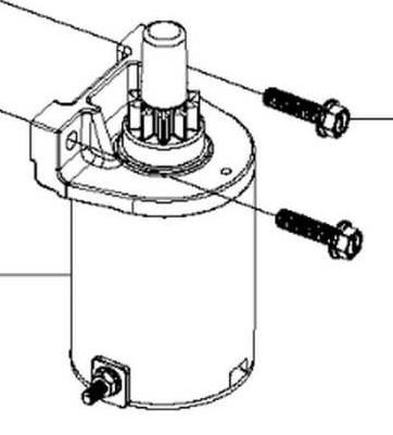 Starter Motor i gruppen  hos Entreprenadbutiken (5311471-30)