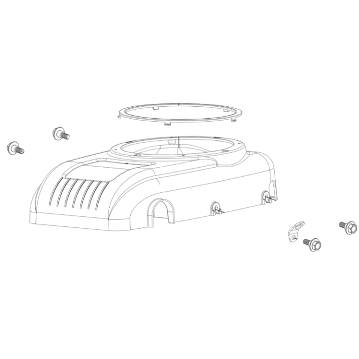 Fan Cover Kit i gruppen  hos Entreprenadbutiken (5311477-28)