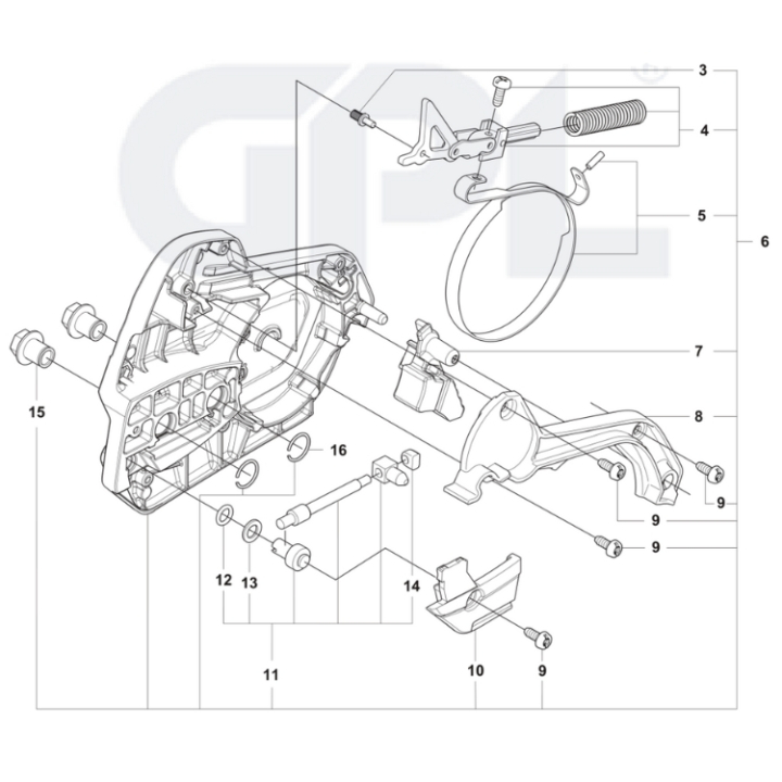 Kopplingskåpa 564XPG i gruppen  hos Entreprenadbutiken (5312667-01)
