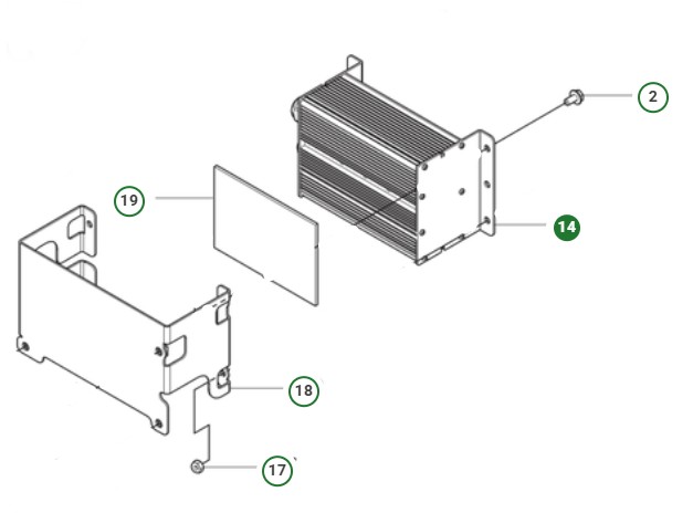 CONTROL UNIT MCU 48V- DRIVE MO i gruppen  hos Entreprenadbutiken (5313711-01)