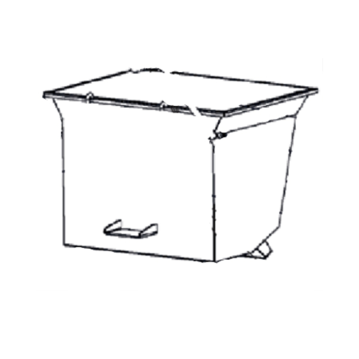 Container dust bin only i gruppen hos Entreprenadbutiken (5332394-02)