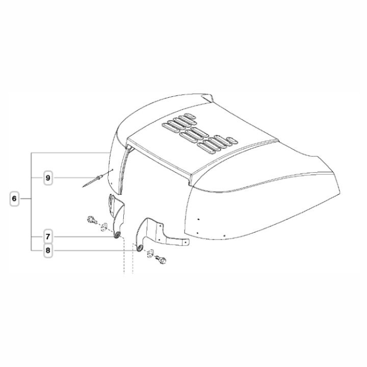 Motorhuv i gruppen  hos Entreprenadbutiken (5354190-06)