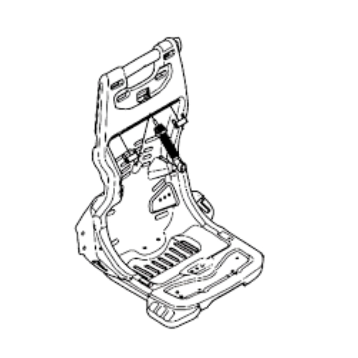 FRAME ENGINE HUSQVARNA-GREY i gruppen  hos Entreprenadbutiken (5355092-01)