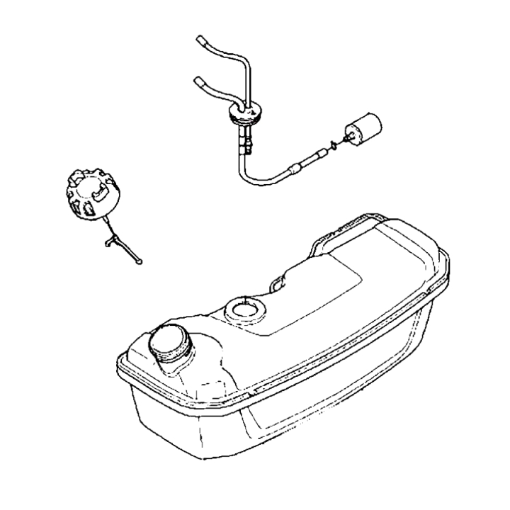 FUEL TANK ASSY 79CC, BLOWER HU i gruppen  hos Entreprenadbutiken (5355109-01)