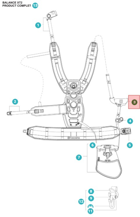 BUCKLE FRONT PIECE RIGHT ASSY i gruppen  hos Entreprenadbutiken (5360259-01)