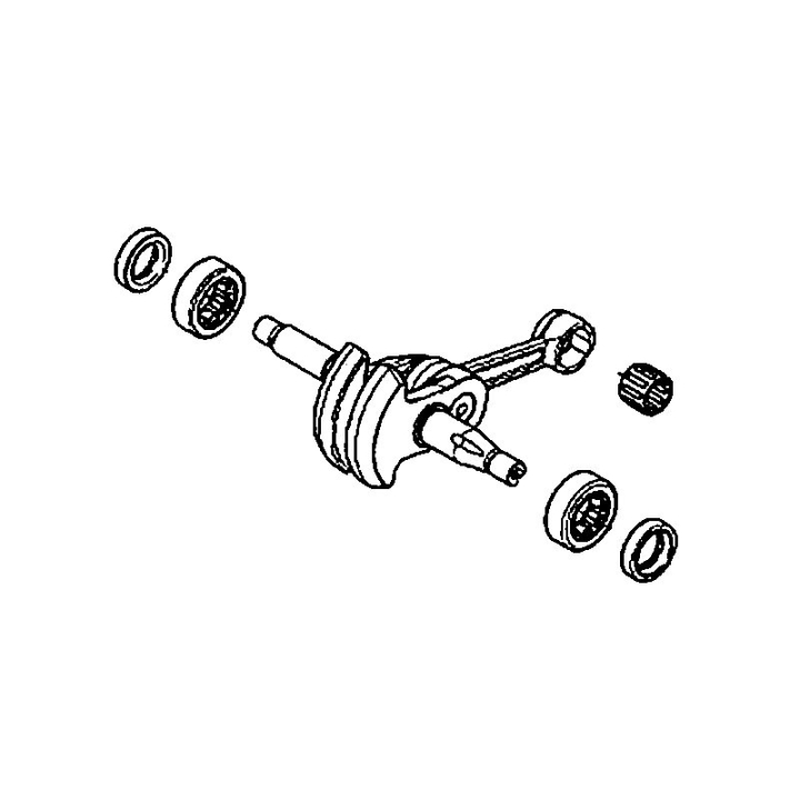 Crankshaft Kit 39Cc Spare Part i gruppen  hos Entreprenadbutiken (5366628-01)
