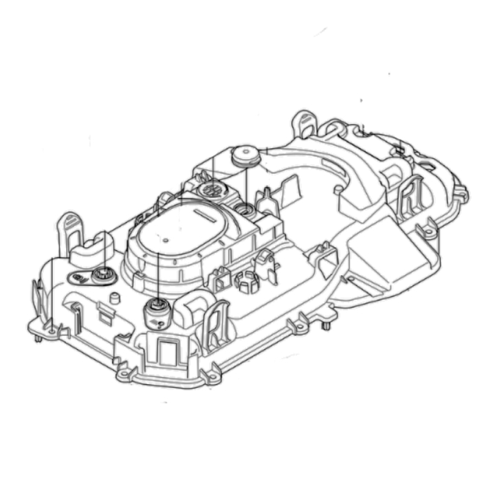 CHASSIS UPPER - LARGE i gruppen  hos Entreprenadbutiken (5368003-01)