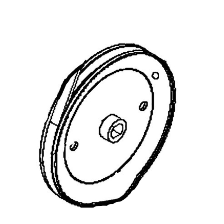 Pulley Impeller Dd Ext Al i gruppen  hos Entreprenadbutiken (5368627-01)