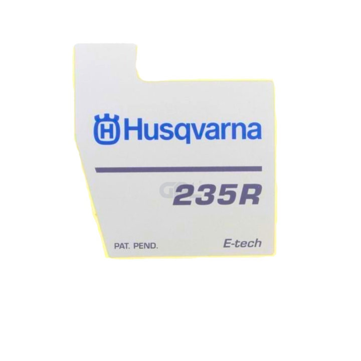 Dekal Startapparat Husqvarna 235R i gruppen  hos Entreprenadbutiken (5373564-03)
