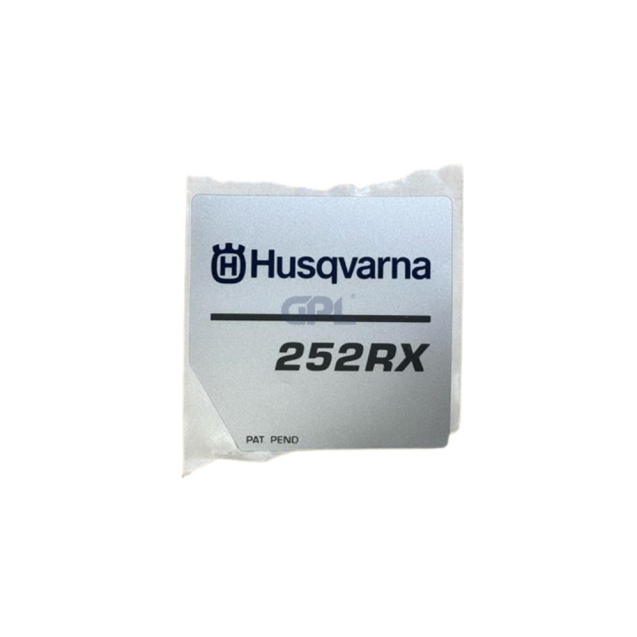 Dekal Startapparat Husqvarna 252RX i gruppen  hos Entreprenadbutiken (5373566-02)