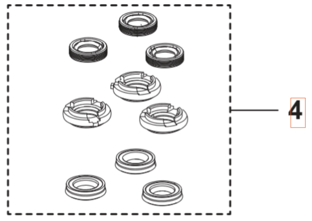 Seal Kit Sealing Kit Pw125 i gruppen  hos Entreprenadbutiken (5374861-01)