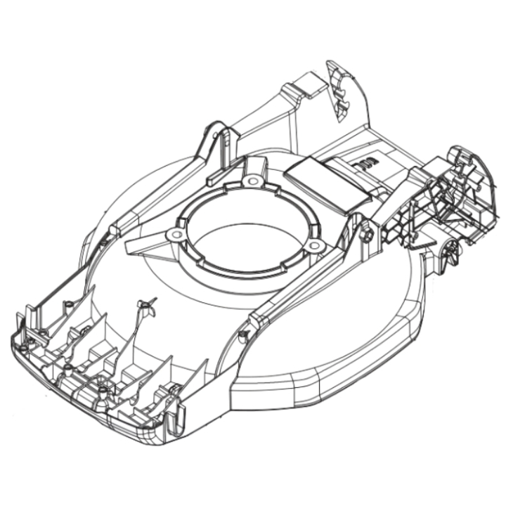 CHASSIS LB 144I i gruppen  hos Entreprenadbutiken (5375695-01)