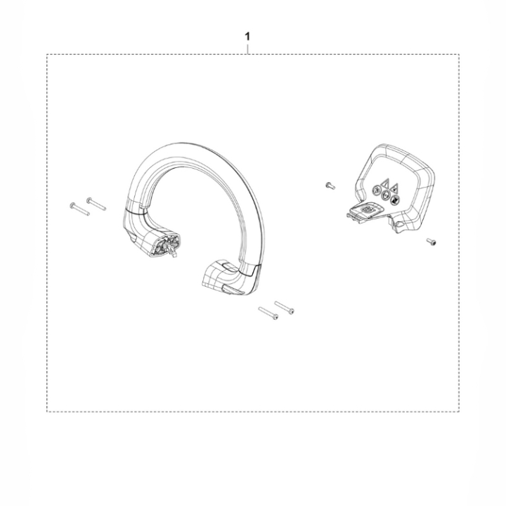 HANDLE ASSY HANDLE ASSY i gruppen  hos Entreprenadbutiken (5376229-01)