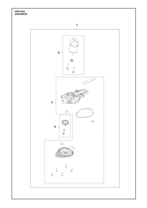 GEARBOX ASSY GEARBOX ASSY i gruppen  hos Entreprenadbutiken (5376232-01)