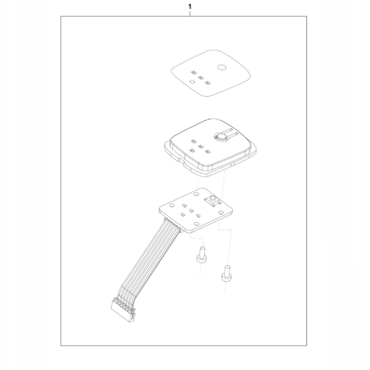 KEYPAD KEYPAD KIT i gruppen  hos Entreprenadbutiken (5376239-01)