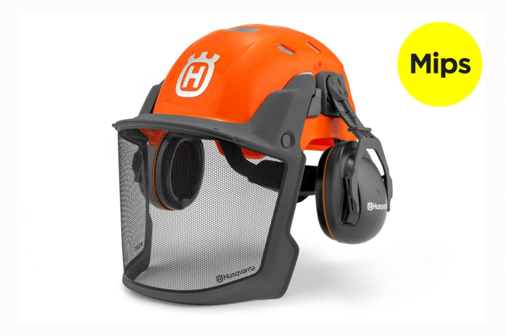 Husqvarna skogshjälm, Technical Mips® orange i gruppen Skog / Röjsågar / Skyddsutrustning / Kläder (DOLD) / Skyddshjälmar hos Entreprenadbutiken (5376448-01)