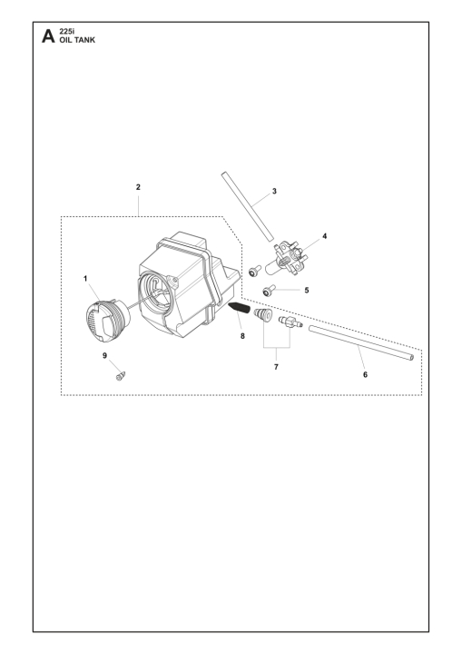 Tank Assy 225I Servicer Parts i gruppen  hos Entreprenadbutiken (5376482-01)