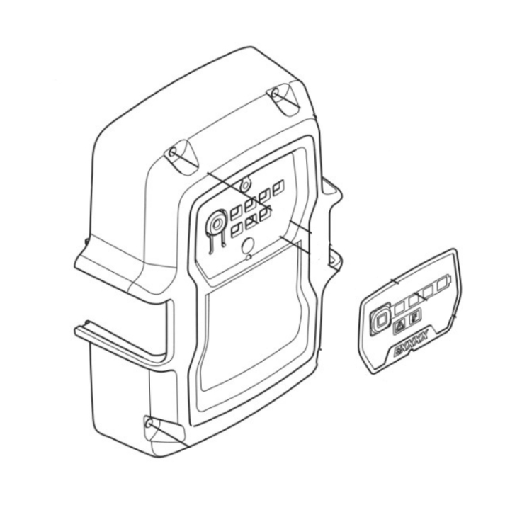 COVER ASSY SPARE PART BLI MKII i gruppen hos Entreprenadbutiken (5386545-01)