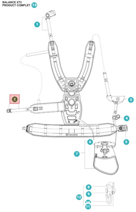 STRAP PULL STRAP SIDE ASSY BAL i gruppen  hos Entreprenadbutiken (5388050-01)
