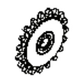 Sprocket, Idler 35 Pitch i gruppen  hos Entreprenadbutiken (5391128-33)