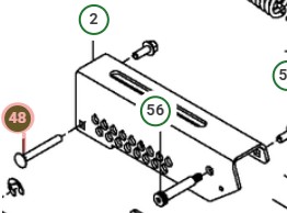 3/8-16 X 3` CARR BOLT i gruppen  hos Entreprenadbutiken (5391227-28)