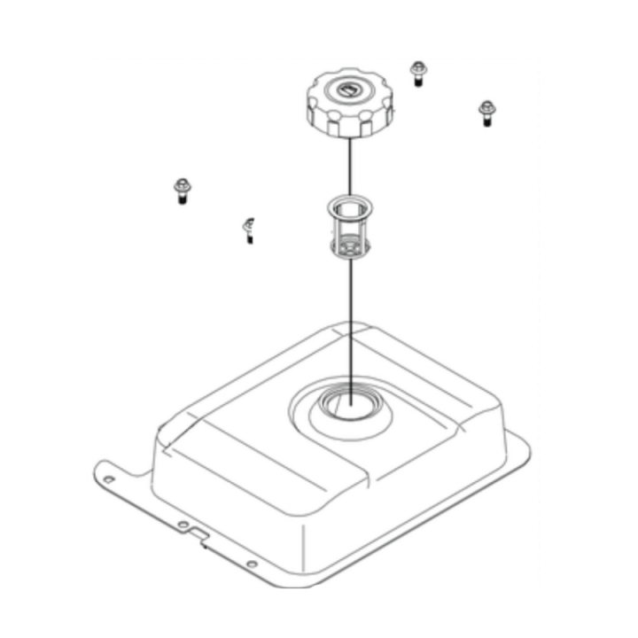 Fuel tank assy i gruppen hos Entreprenadbutiken (5401834-01)